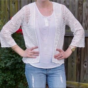 Stitch Fix Darian Paisley Lace Kimono Papermoon